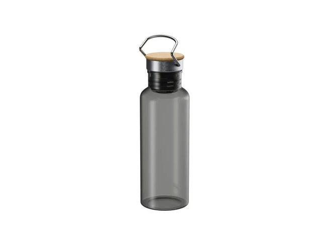 Graue Trinkflasche Cascada, 0,60 l - Leichte und kompakte Wasserflasche für Sport und Freizeit TK Gruppe® Grosshandel 