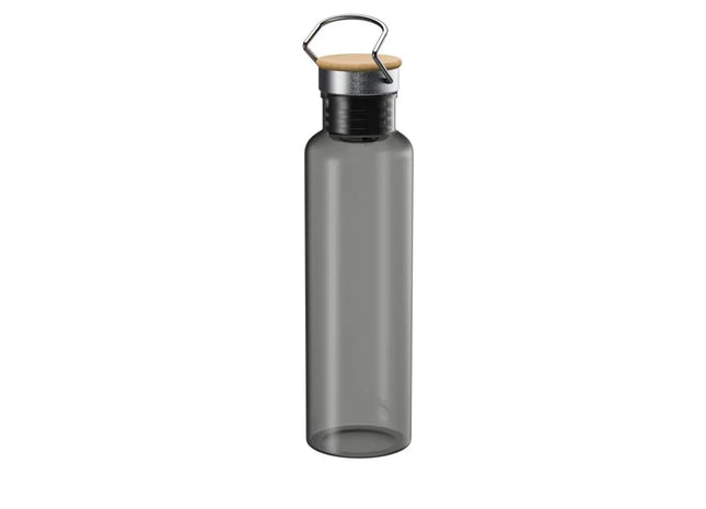 Graue Trinkflasche Cascada, 0,8 l - Robuste Wasserflasche für aktive Lebensstile TK Gruppe® Grosshandel 