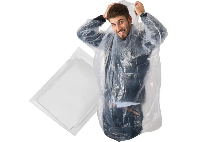 Great Falls Durchsichtiger Regenponcho - Klarer Schutz für alle Wetterlagen TK Gruppe® Grosshandel 