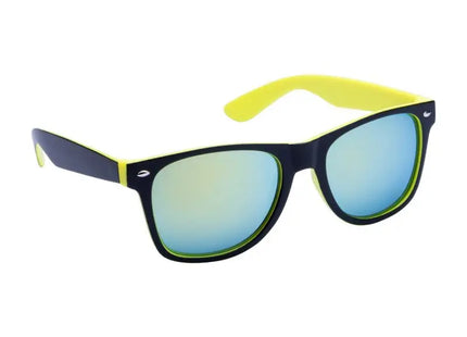 Gredel Sonnenbrille in Gelb-Schwarz, Stilvolle UV-Schutzbrille TK Gruppe® Grosshandel 