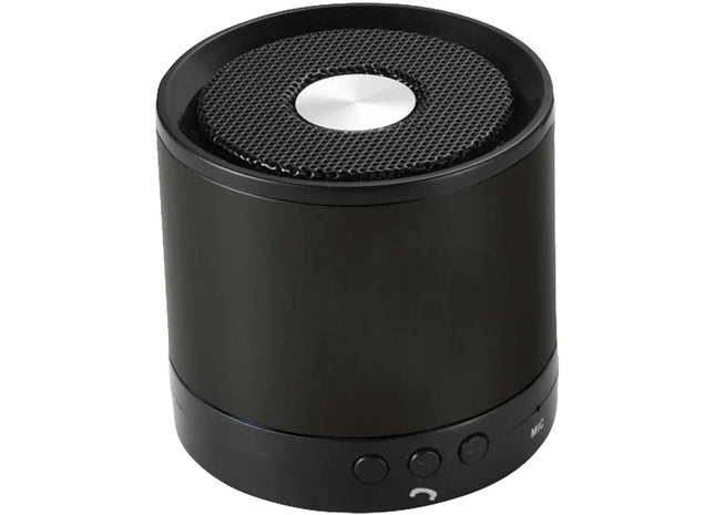 Greedo Bluetooth-Lautsprecher aus Aluminium - Schwarz - Robust & Stylisch TK Gruppe® Grosshandel 