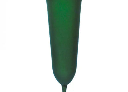 Green Plastic Memorial Vase: 31x12cm Grave Container for Floral Arrangements and Remembrance TK Gruppe® Grosshandel 