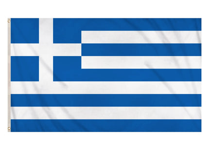 Griechenland-Flagge, groß 5 Fuß x 3 Fuß, robust und wetterfest TK Gruppe® Grosshandel 