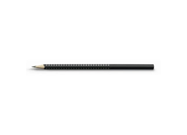Grip 2001 Bleistift in Schwarz - Ergonomisch & Rutschfest für Komfortables Schreiben TK Gruppe® Grosshandel 