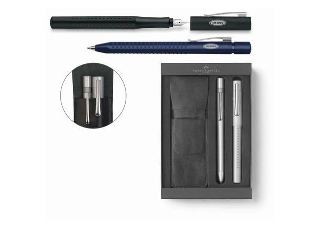 Grip 2011 Schreibset - Schwarz - Ergonomisches Schreibwerkzeug für Komfort und Präzision TK Gruppe® Grosshandel 