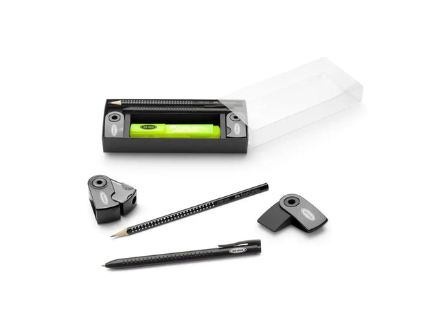 Grip 2022 Büroset in Schwarz, Ergonomisches Schreibwaren-Set für Profis TK Gruppe® Grosshandel 