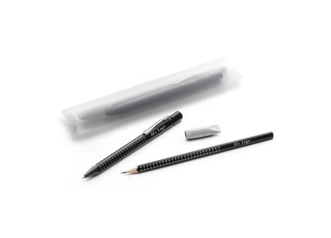 Grip Trio Schreibset - Schwarz - Multifunktionales Schreibwerkzeug für Büro, Schule und den täglichen Gebrauch TK Gruppe® Grosshandel 