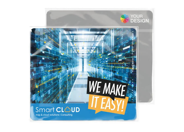 GripCleaner 4-in-1 Mousepad 23x20 cm mit Digitaldruck – Multifunktional & Stilvoll TK Gruppe® Grosshandel 