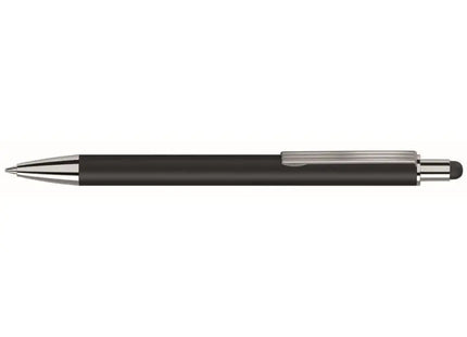 Groove Touch Kugelschreiber schwarz - Premium Druckstift für komfortables Schreiben und elegantes Design TK Gruppe® Grosshandel 