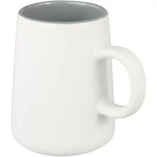 Große 450ml Joe Keramiktasse - weiß Stilvolle Tasse für Kaffee, Tee & heiße Getränke TK Gruppe® Grosshandel 