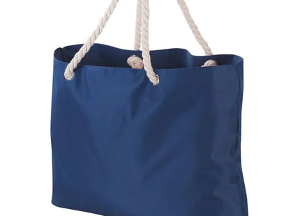 Große Blaue Miami Beach Strandtasche – Geräumig & Stilvoll TK Gruppe® Grosshandel 