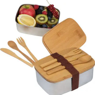 Große Brotzeitbox Diest in Beige – Geräumig, Stilvoll & Praktisch TK Gruppe® Grosshandel 