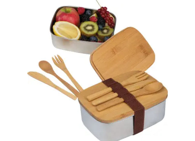 Große Brotzeitbox Diest in Beige – Geräumig, Stilvoll & Praktisch TK Gruppe® Grosshandel 