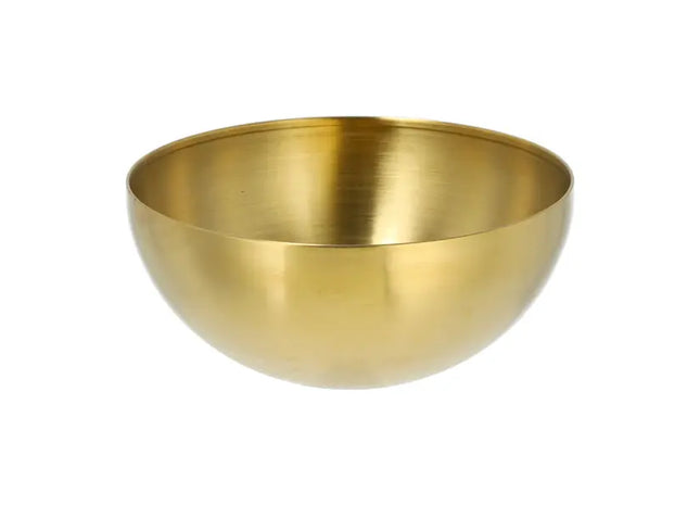 Große Deko-Schale in Gold, Edles Design, ca. 20x9 cm - Stilvolle Raumdekoration TK Gruppe® Grosshandel 