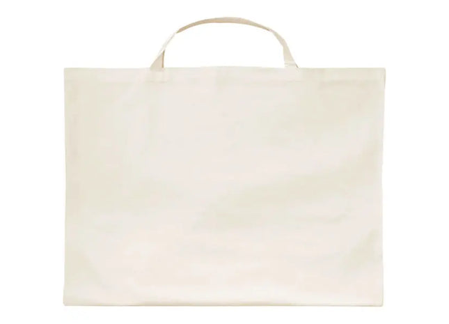 Große Einkaufstasche aus Baumwolle, kurze Henkel, natur – geräumig, robust, umweltfreundlich TK Gruppe® Grosshandel 