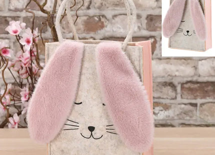 Große Filz-Tragetasche mit Hasenmotiv, Griff, ca. 20x9x26cm - Stilvolle und praktische Aufbewahrungslösung TK Gruppe® Grosshandel 