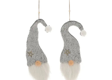 Große Hängewichtel, 2er-Set, Höhe ca. 37cm - Verspielte Dekoanhänger TK Gruppe® Grosshandel 