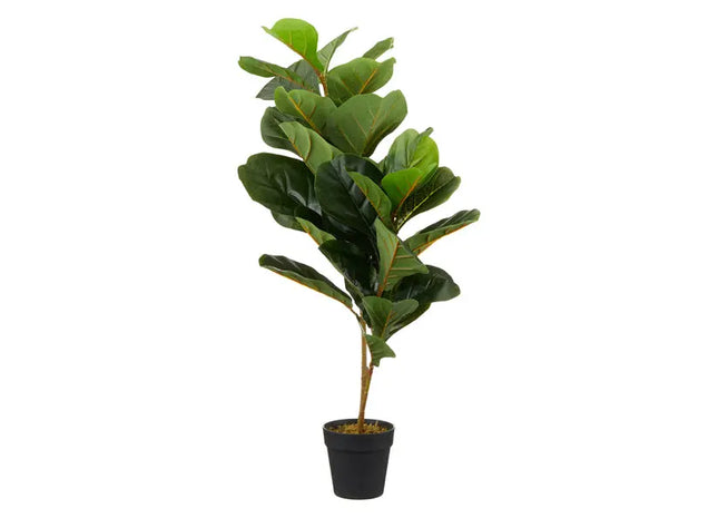 Große Künstliche Geigenfeige, Imitat Gummibaum, ca. 90 cm Höhe TK Gruppe® Grosshandel 