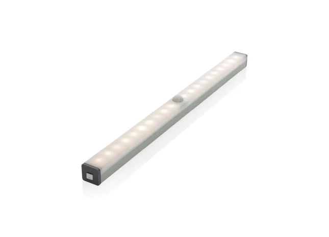 Große LED-Sensorleiste, wiederaufladbar, mit Bewegungserkennung - Silber TK Gruppe® Grosshandel 