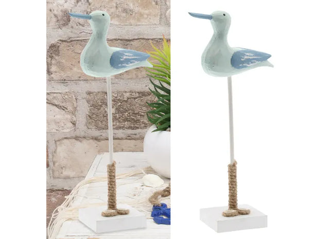 Große Möwe auf Standfuß - ca. 36cm Hoch, Maritime Dekoration TK Gruppe® Grosshandel 