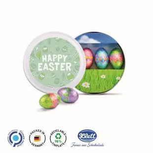 Große Osterdose mit Schoko-Ostereiern – Perfektes Geschenk für die Feiertage TK Gruppe® Grosshandel 