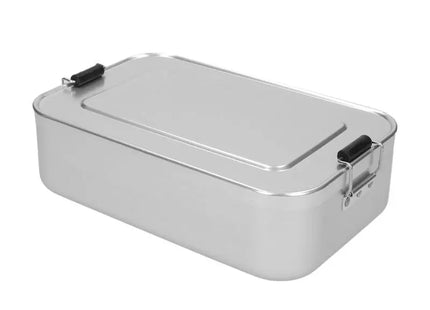 Große Vorratsdose aus Aluminium in Silber – Robust & Stilvoll für jede Küche TK Gruppe® Grosshandel 
