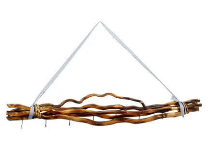 Große Wanddekoration mit Flammenoptik, 8 Haken, zum Aufhängen, Ca. 80cm Breit TK Gruppe® Grosshandel 