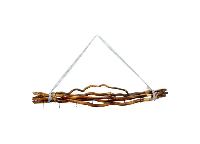 Große Wanddekoration mit Flammenoptik, 8 Haken, zum Aufhängen, Ca. 80cm Breit TK Gruppe® Grosshandel 