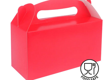 Große rote Lunchbox 22,5L x 9,5B x 12H cm, Bento-Box für Schule und Büro, auslaufsicher TK Gruppe® Grosshandel 