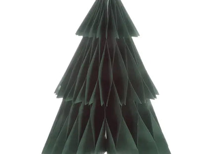 Großer Grüner Honeycomb Tannenbaum, Freistehende Weihnachtsdeko, 40cm TK Gruppe® Grosshandel 