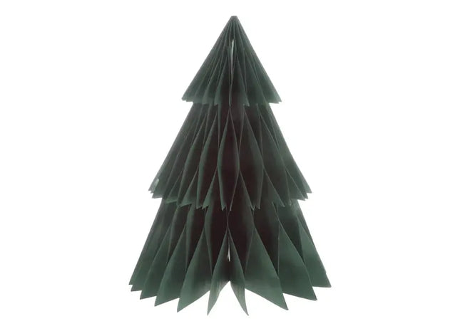 Großer Grüner Honeycomb Tannenbaum, Freistehende Weihnachtsdeko, 40cm TK Gruppe® Grosshandel 