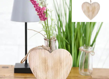 Großer Herzanhänger, ca. 13cm - Romantische Dekoration für Zuhause TK Gruppe® Grosshandel 