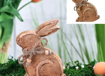 Großer Mango-Hase, Sitzposition, 15 cm Höhe TK Gruppe® Grosshandel 