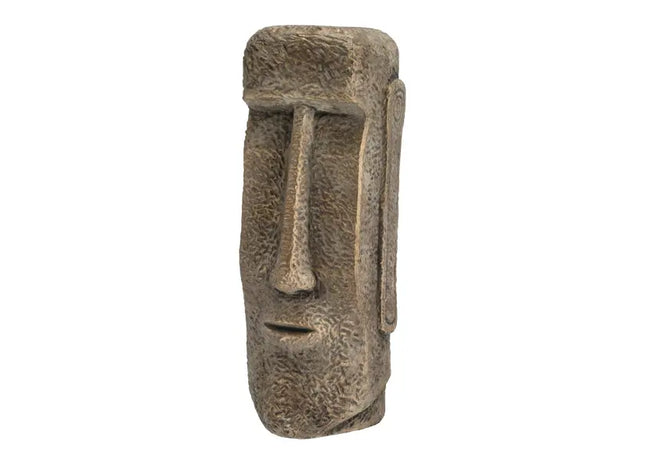 Großer Moai-Kopf in Gold, Elegante Statue, Höhe 41 cm TK Gruppe® Grosshandel 