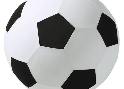 Großer Soft-Touch Spielball in Schwarz-Weiß – Perfekt für Kinder und Training TK Gruppe® Grosshandel 