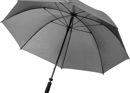 Großer Sturmschirm: XXL Hurrican - Windfest & Elegant - Silbergrau TK Gruppe® Grosshandel 