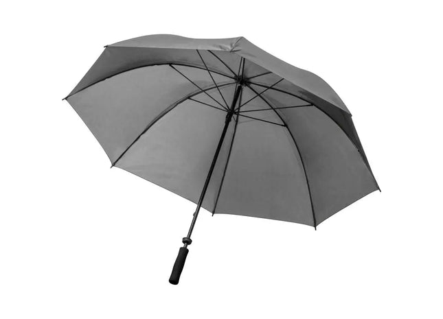 Großer Sturmschirm: XXL Hurrican - Windfest & Elegant - Silbergrau TK Gruppe® Grosshandel 