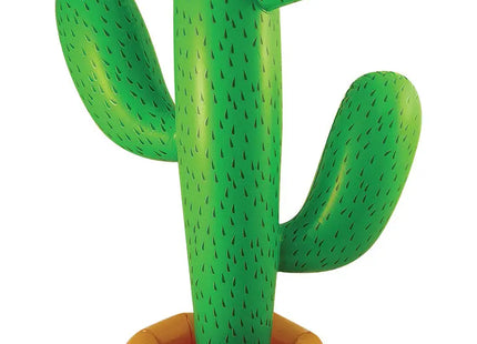 Größerer aufblasbarer Kaktus 170 cm – Deko für Garten & Poolparty TK Gruppe® Grosshandel 