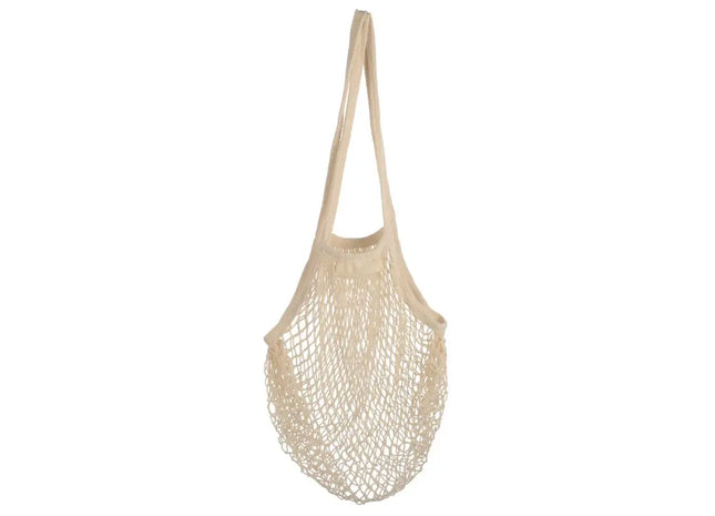 Großes Beiges Einkaufsnetz NET L - Umweltfreundliche Tragenetz Tasche TK Gruppe® Grosshandel 