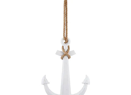 Großes Maritimes Wandbild, Anker mit Seil, 40x60cm - Nautische Dekoration TK Gruppe® Grosshandel 