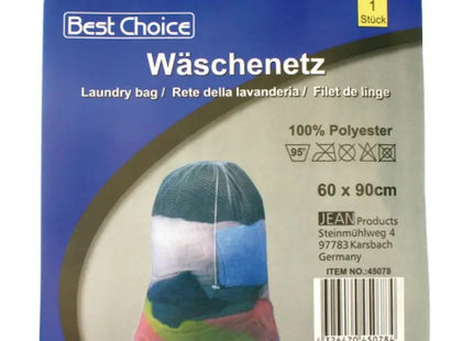 Großes Wäschenetz 60x90 cm mit Zugband - Schutzbeutel für Textilien TK Gruppe® Grosshandel 