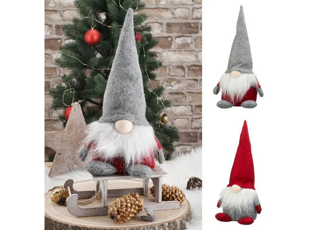 Großes Wichtel-Duo - Dekorative Gartenfiguren, 30cm Hoch TK Gruppe® Grosshandel 