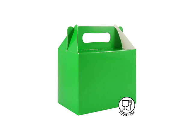 Grüne Brotzeitbox 14L x 9,5B x 12H cm, robuste Brotzeitbox für Kinder und Erwachsene TK Gruppe® Grosshandel 