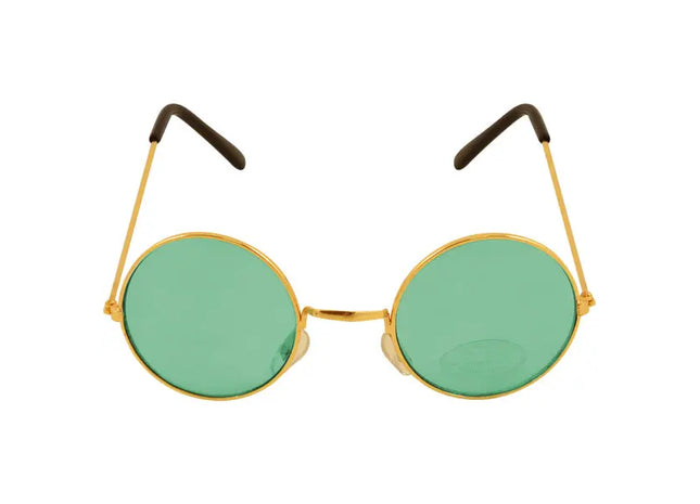 Grüne Gläser Vollrandbrille mit goldenem Rahmen für Erwachsene – Uv-Schutz, elegant TK Gruppe® Grosshandel 