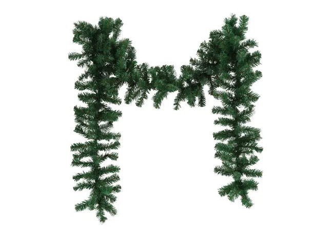 Grüne Tannengirlande, Länge ca. 270cm, Festliche Weihnachtsdeko TK Gruppe® Grosshandel 