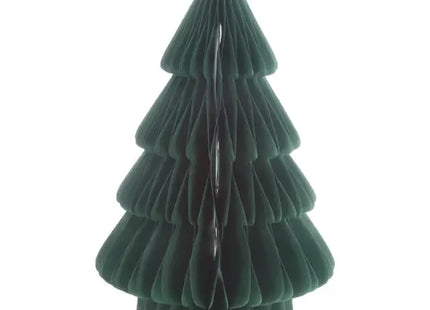 Grüner Honeycomb Weihnachtsbaum, Freistehend, Medium, 30cm TK Gruppe® Grosshandel 