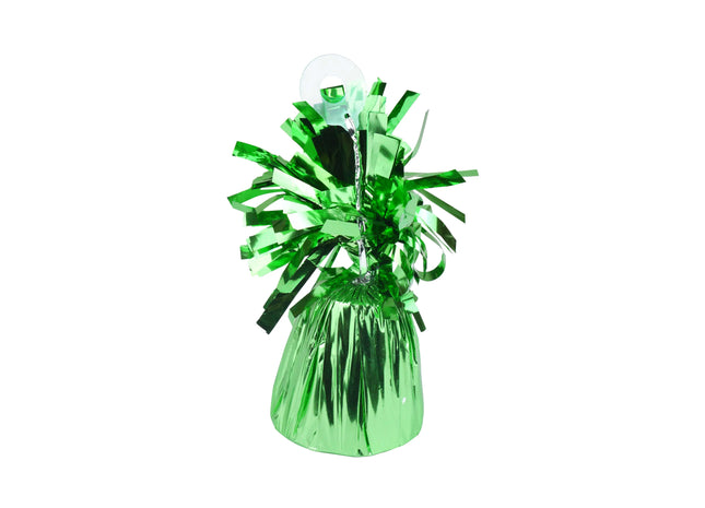 Grünes Ballongewicht 160G, Folie - Stabiler Bodenständer für Luftballons TK Gruppe® Grosshandel 