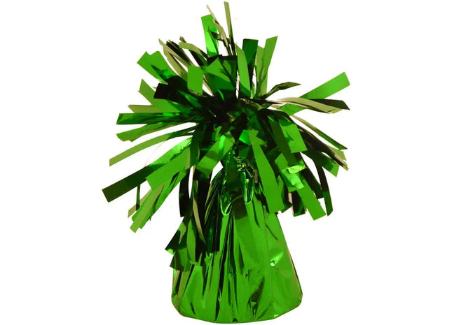 Grünes Folien-Ballongewicht, 85G Bodenständer für Partydekorationen TK Gruppe® Grosshandel 