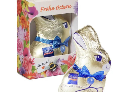 Gubor Osterhase in Präsentbox mit individuellem Druck TK Gruppe® Grosshandel 