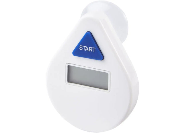 Guitty Digitaler Duschtimer in Weiß - Sparsam & Präzise TK Gruppe® Grosshandel 